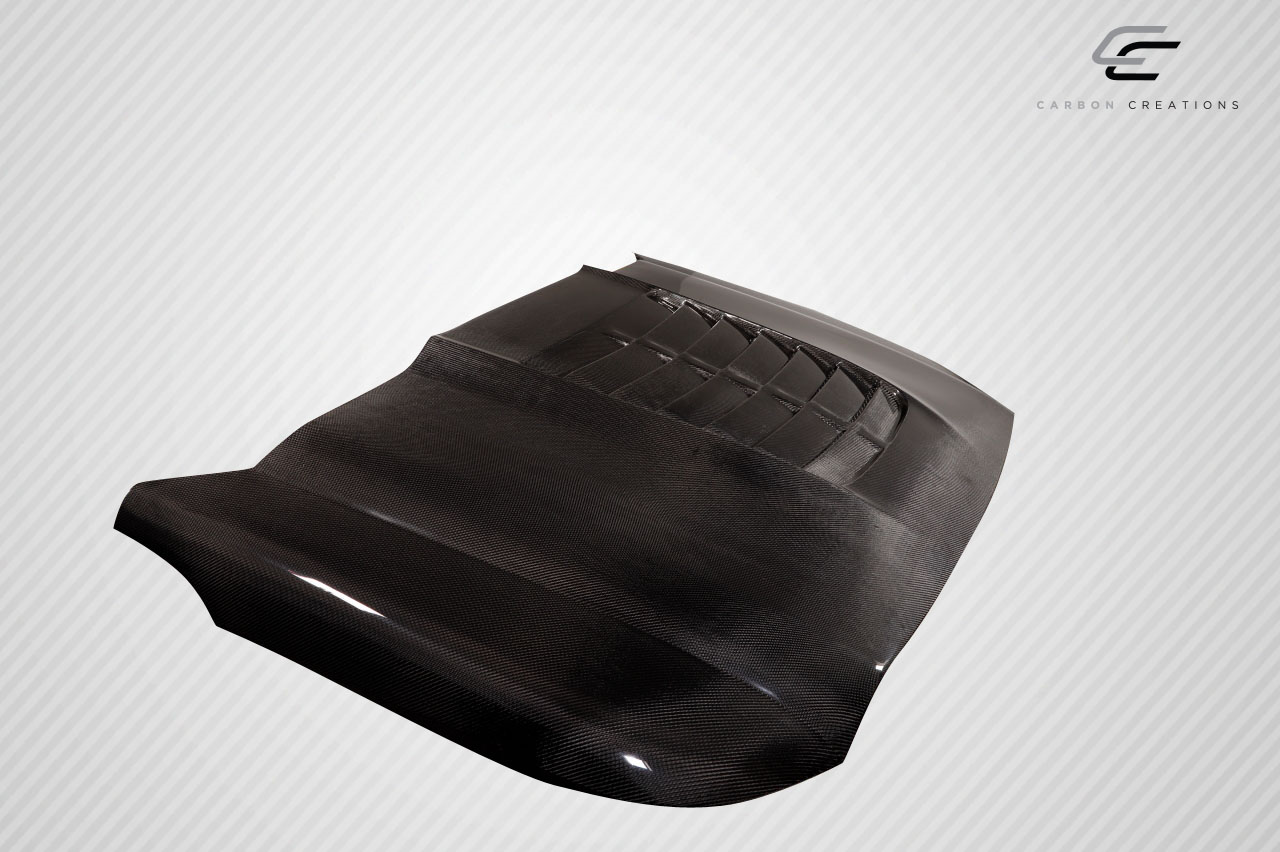 Upgrade Your 2011 - 2016 Ford Super Duty F250 F350 F450 with Carbon Creations GT500 V2 One - Piece Hood!