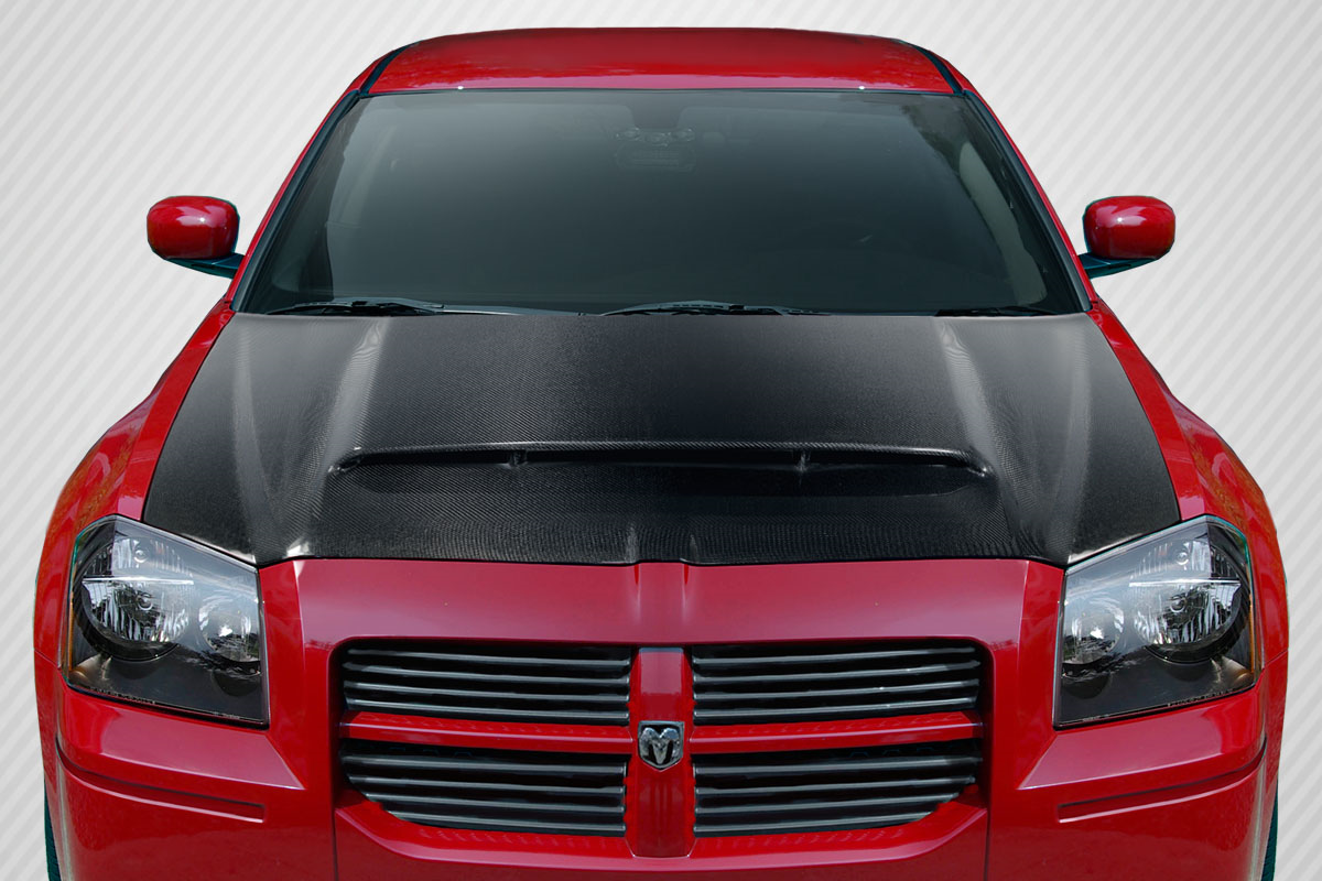 2005 - 2007 Dodge Magnum Carbon Creations Demon Look Hood: Unleash the Beast!