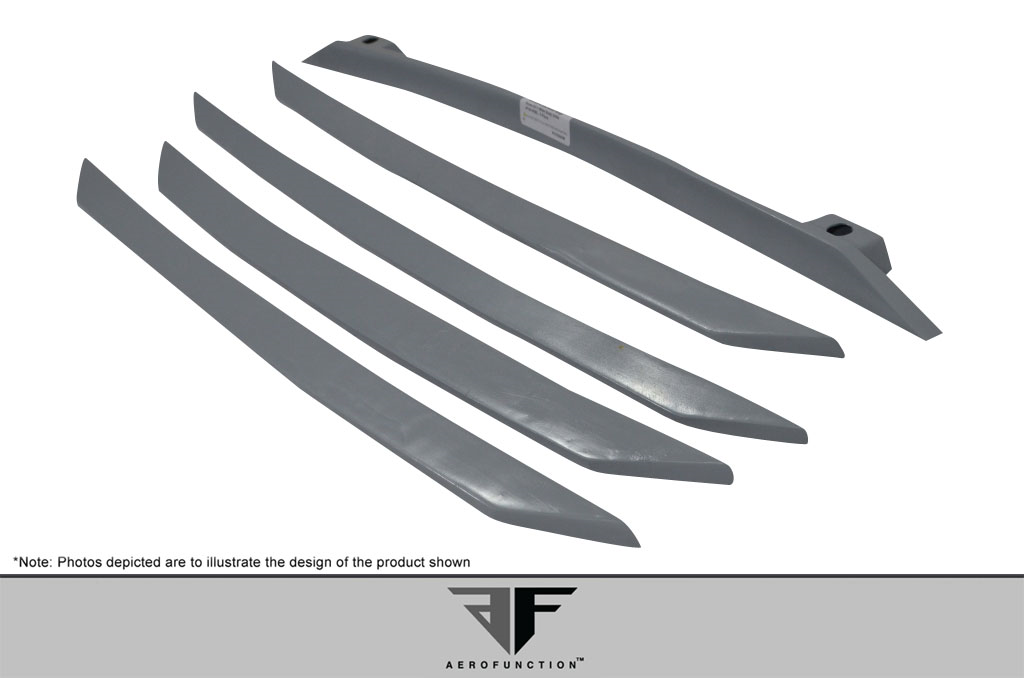 Upgrade Your 2013 - 2021 Land Rover Range Rover with Aero Function's AF - 1 Wide Body Urethane Grille Set!
