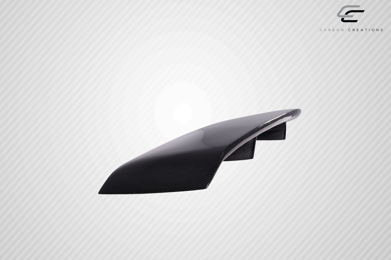 Upgrade Your 2011 - 2014 Dodge Charger with Carbon Creations' Stunning SRT Look Rear Wing Trunk Lid Spoiler!