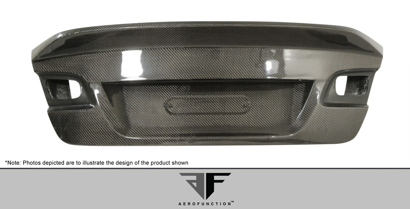Enhance Your 2007 - 2013 BMW 3 Series E92 2dr with Stunning Carbon AF - 1 Trunk Lid (CFP) - 1 Piece