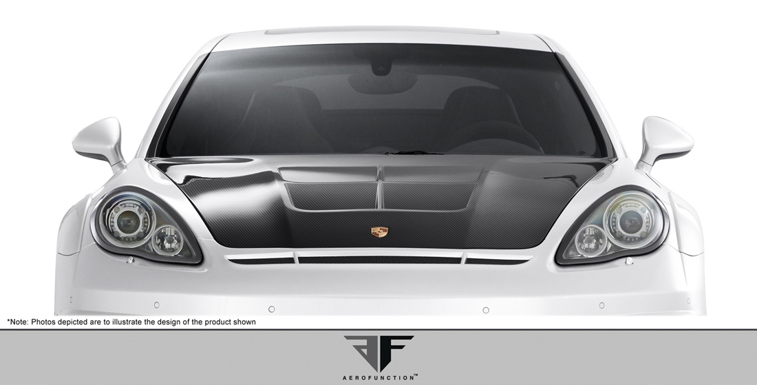 Unleash Style: 2010 - 2015 Porsche Panamera AF - 1 Carbon Fiber Hood