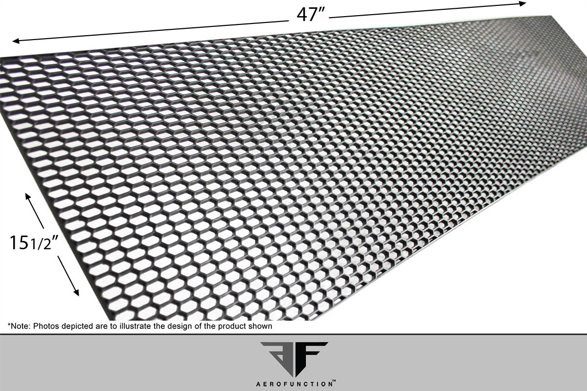 AF-1 Premium Mesh Grille - One Piece: Elevate Your Ride!