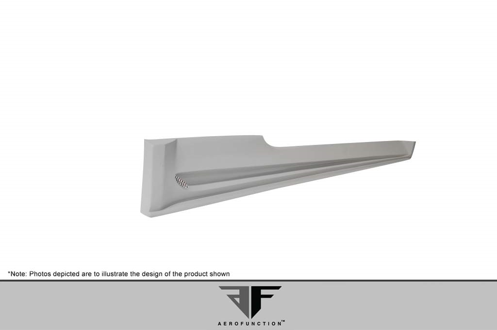 Enhance Your 2004 - 2010 BMW 6 Series E63 E64 2DR Convertible with AF - 2 Wide Body Side Skirts Now!