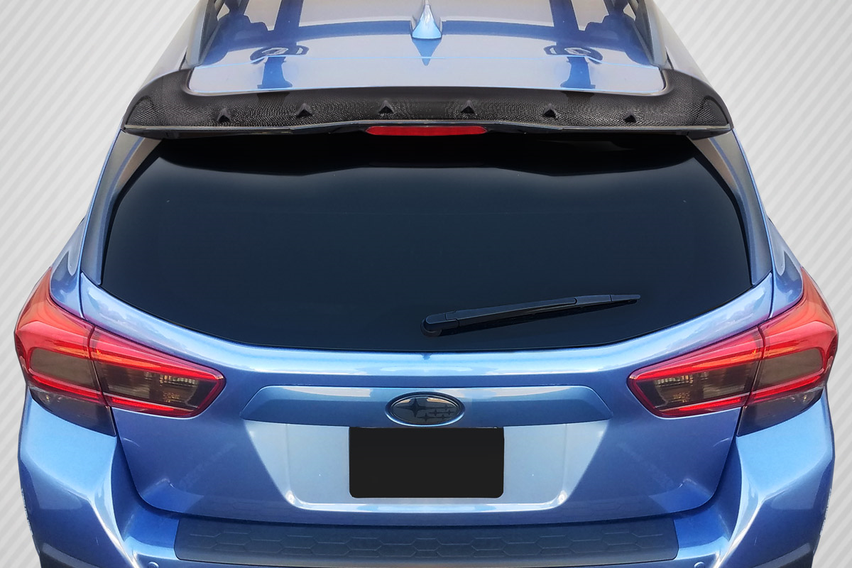 Unleash the Power: 2018 - 2023 Subaru Crosstrek Carbon Creations STI Look Rear Wing Spoiler (1 Piece)