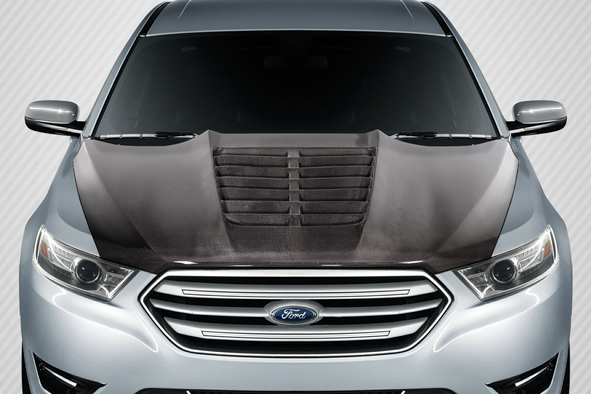 Upgrade Your 2013 - 2019 Ford Taurus with Carbon Creations GT500 V2 One - Piece Hood
