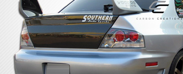 Transform Your 2002 - 2006 Mitsubishi Lancer with Carbon Creations OEM Look Carbon Fiber Trunk!