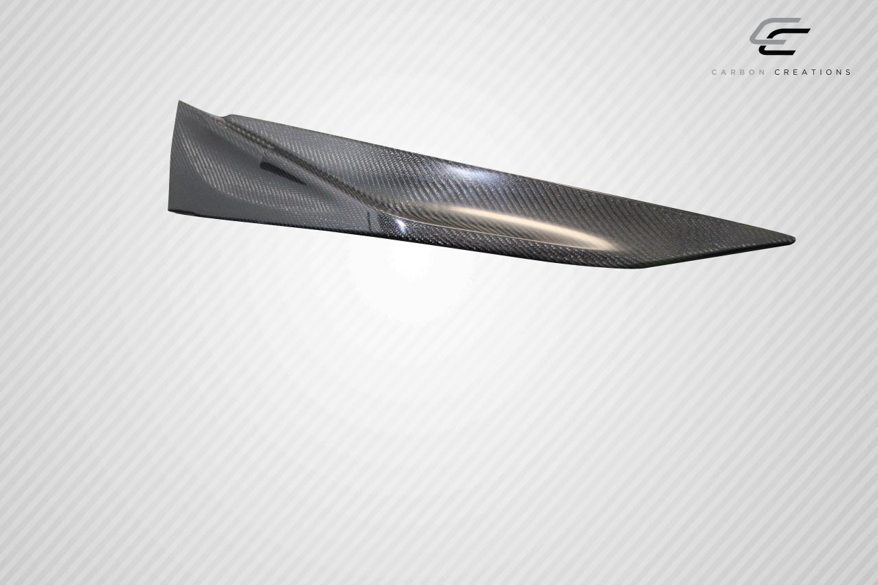 Upgrade Your 2011 - 2013 Kia Optima with Carbon Creations MC 2 - Piece Front Lip Add - Ons!