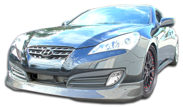 Revamp Your 2010 - 2012 Hyundai Genesis Coupe 2DR with Carbon Creations MS - R Front Lip Under Spoiler Air Dam!