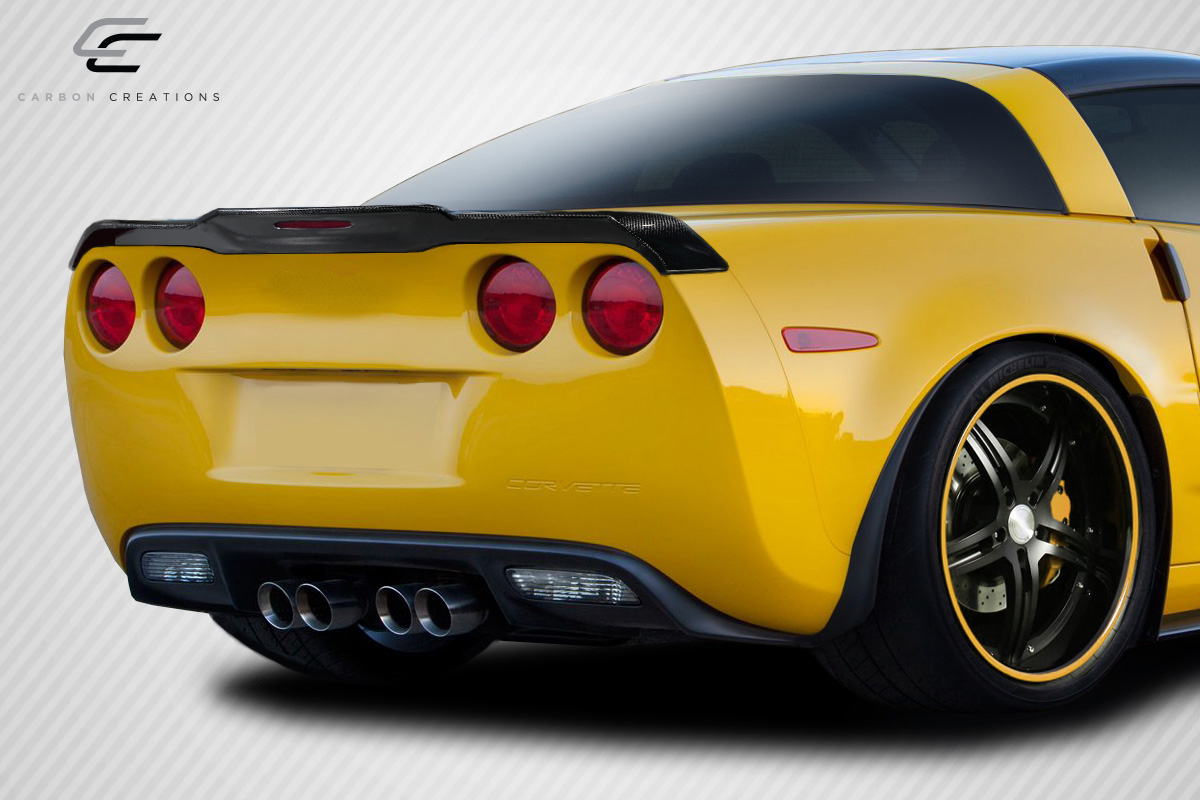 Upgrade Your 2005 - 2013 Chevrolet Corvette C6 with Carbon Creations DriTech Champ Rear Wing Spoiler