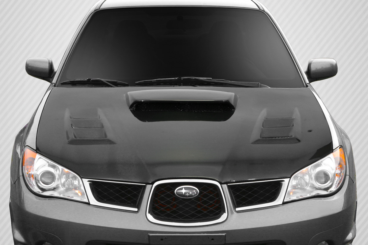 Unleash Performance: 2006 - 2007 Subaru Impreza WRX STI Carbon Creations DriTech C - 1 One - Piece Hood