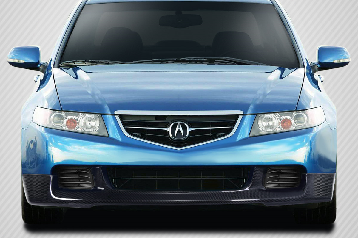 Revamp Your 2004 - 2005 Acura TSX with Carbon Creations J - Spec Front Lip Under Spoiler Air Dam!