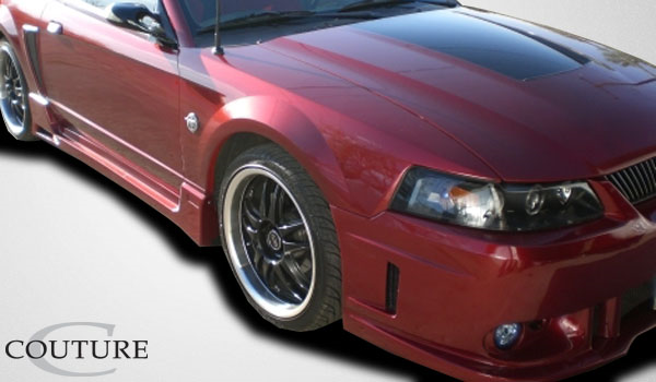 Get Your 1999 - 2004 Ford Mustang a Stylish Upgrade with Couture Polyurethane Special Edition 2 - Piece Side Skirts Rocker Panels!