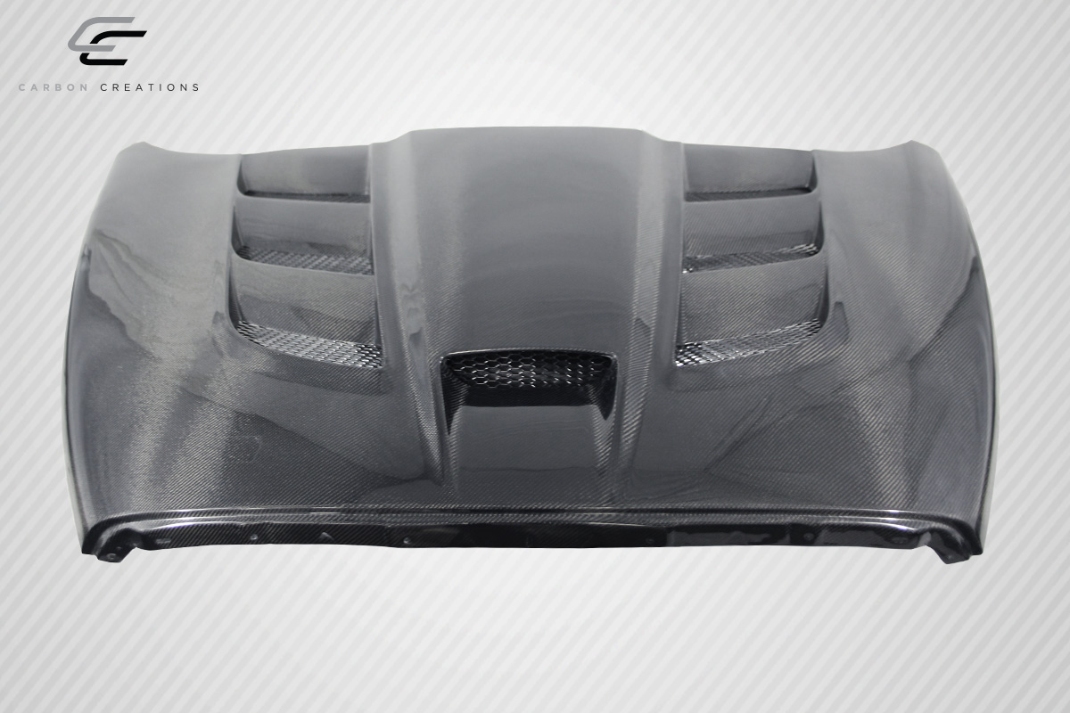 Unleash the Beast: 2002 - 2008 Dodge Ram Carbon Creations DriTech Viper Look 1 - Piece Hood
