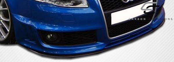 2006 - 2008 Audi A4 B7: Carbon Creations DTM - Style Front Under Spoiler Air Dam Lip Splitter - One Piece