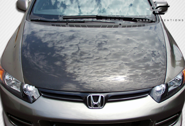 Get Your 2006 - 2011 Honda Civic 4DR an Eye - Catching Carbon Creations OEM Look Hood!
