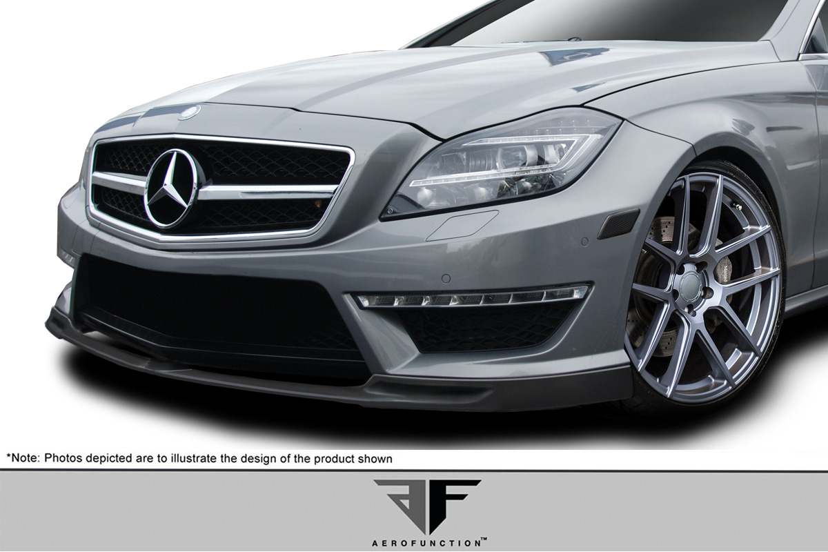 Enhance Your 2012 - 2018 Mercedes CLS with Aero Function's AF - 1 Front Spoiler!