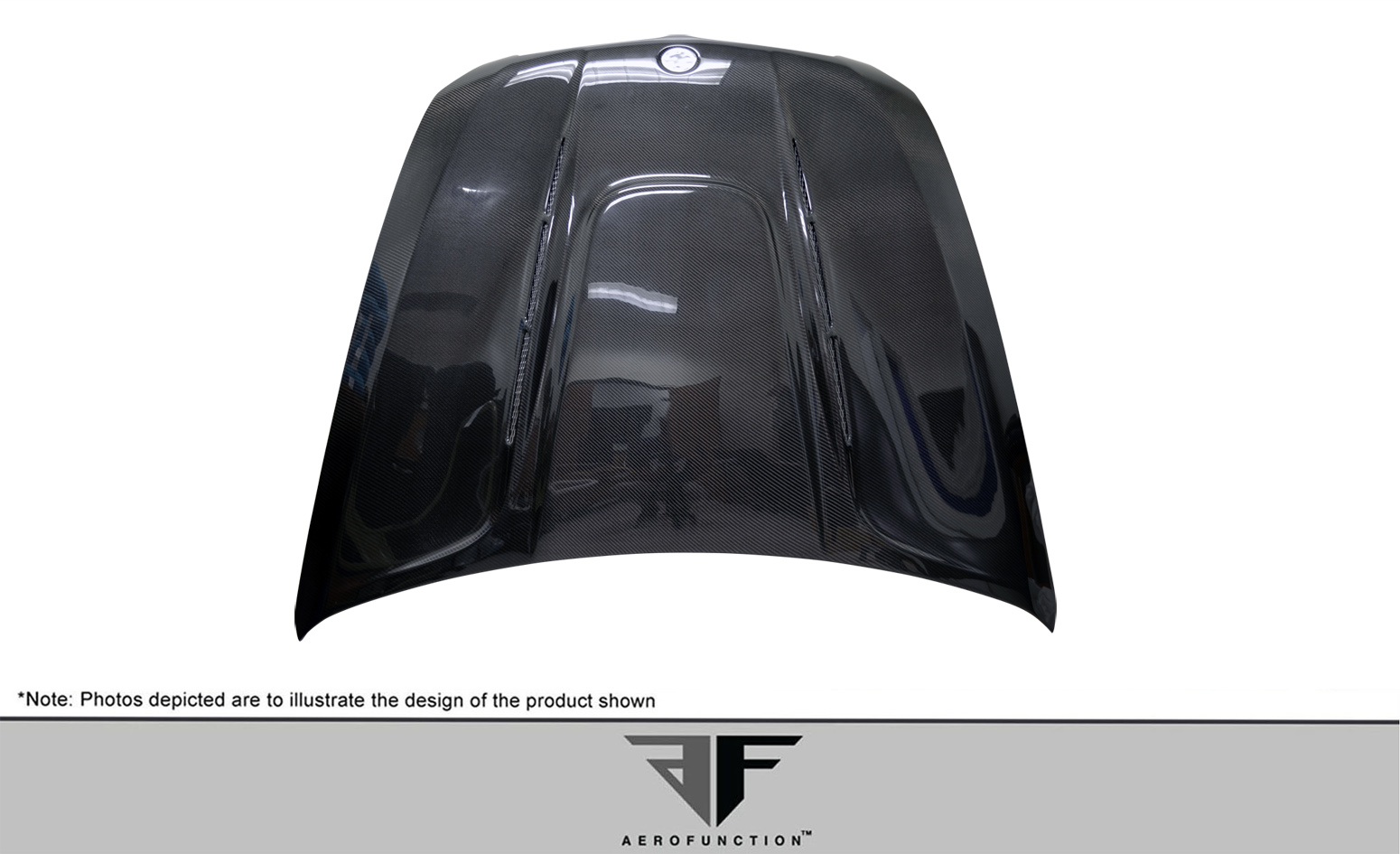 Upgrade Your BMW! 2007 - 2014 BMW X5 E70 & X6/X6M E71 Carbon AF - 5 Hood (CFP) - 1 Piece
