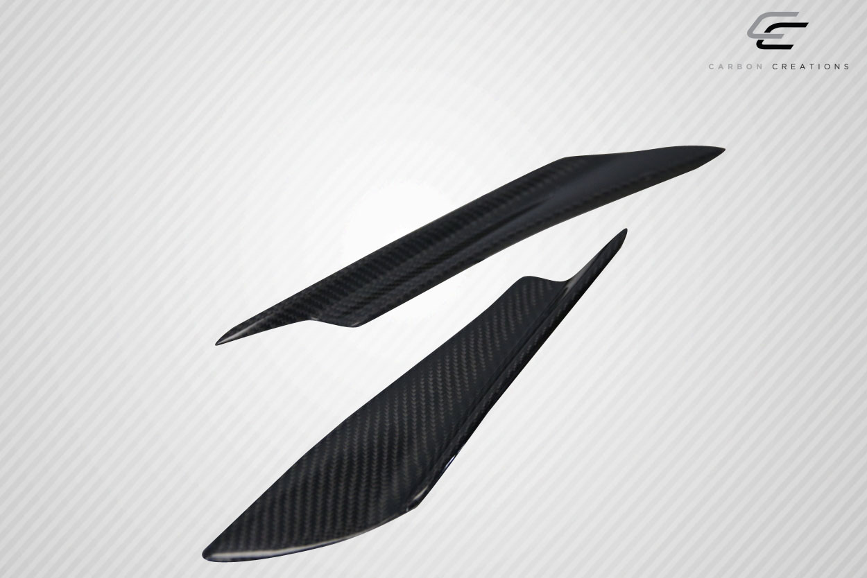 Universal Carbon Creations DriTech Vortex Canards - 4 Piece Set! Enhance Your Ride Now!