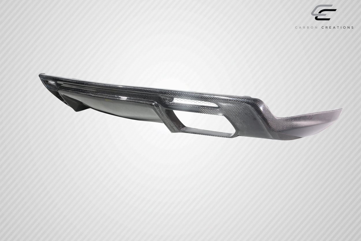 Unleash the Power: 2016 - 2018 Chevrolet Camaro Carbon Creations GM - X Single - Piece Quad Exhaust Rear Diffuser