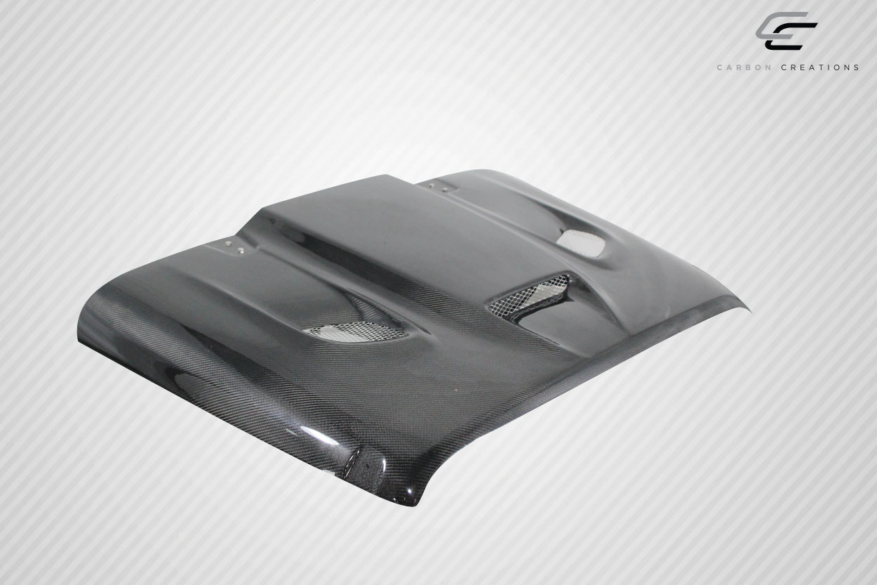 Transform Your 2007 - 2018 Jeep Wrangler with Carbon Creations' DriTech Hellcat Look 1 - Piece Hood