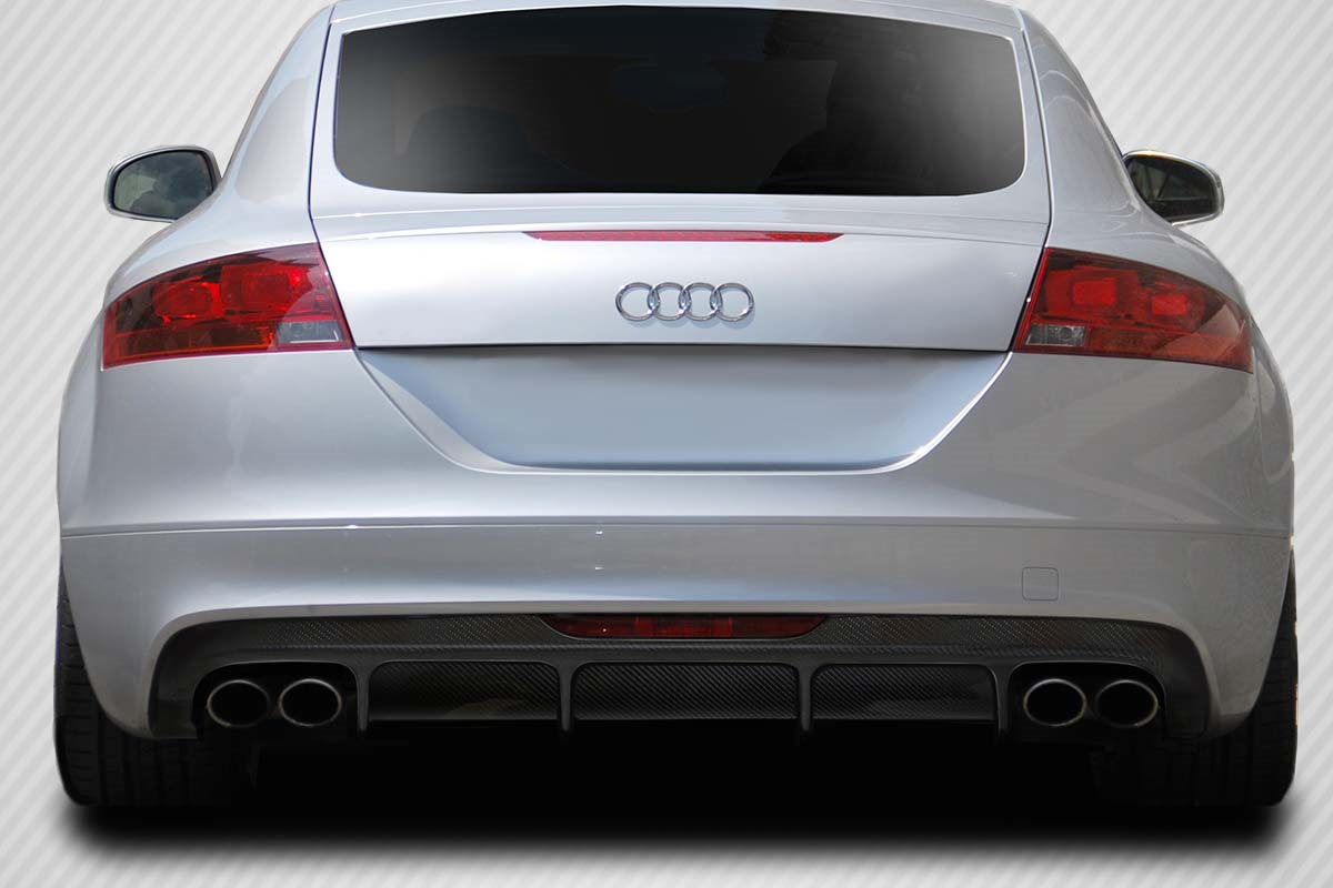 Upgrade Your 2008 - 2015 Audi TT 8J with Carbon Creations DriTech Hyperion 1 - Piece Rear Diffuser