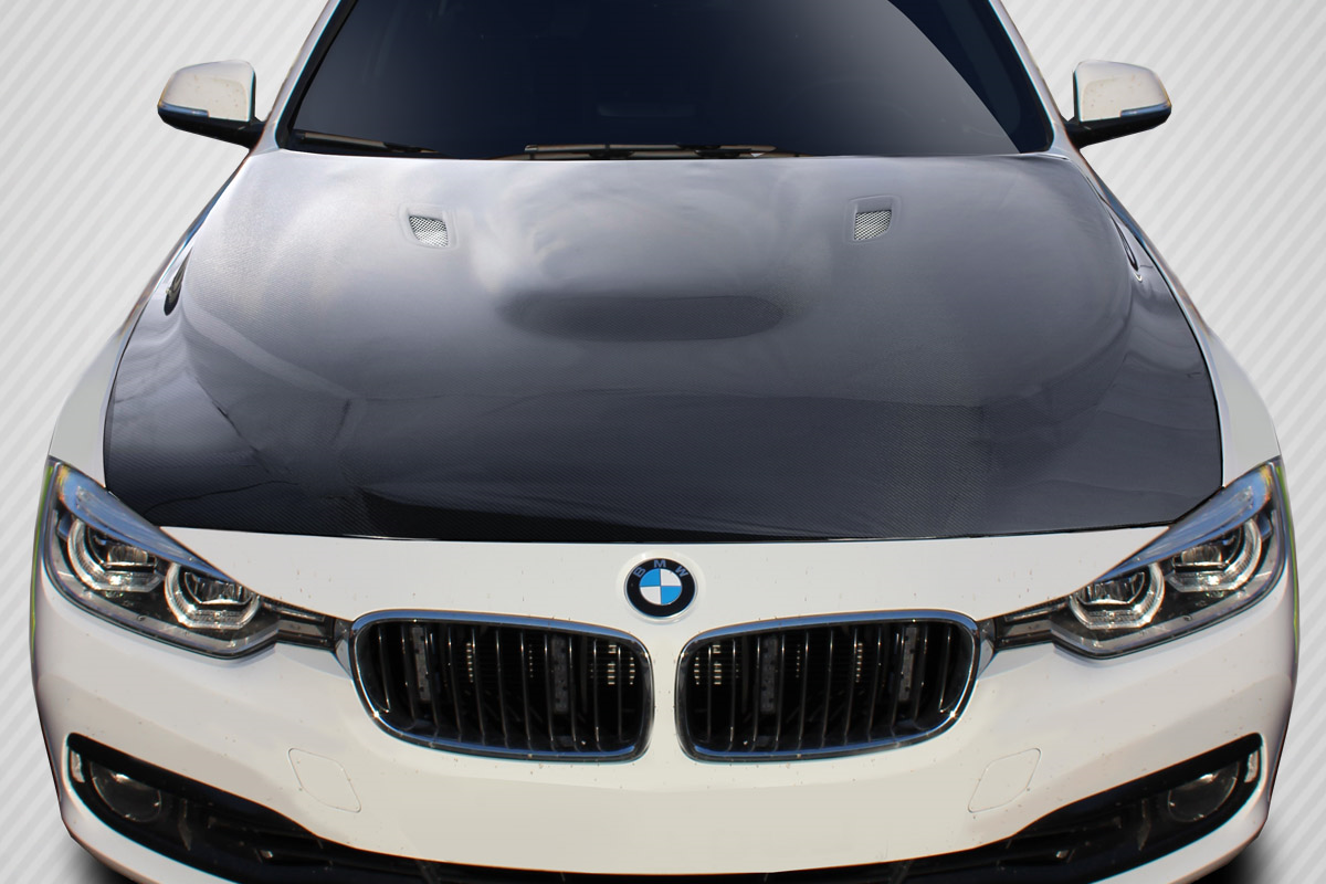 Transform Your BMW! 2012 - 2018 3 Series F30 / 2014 - 2020 4 Series F32 Carbon Creations M3 Style One - Piece Hood
