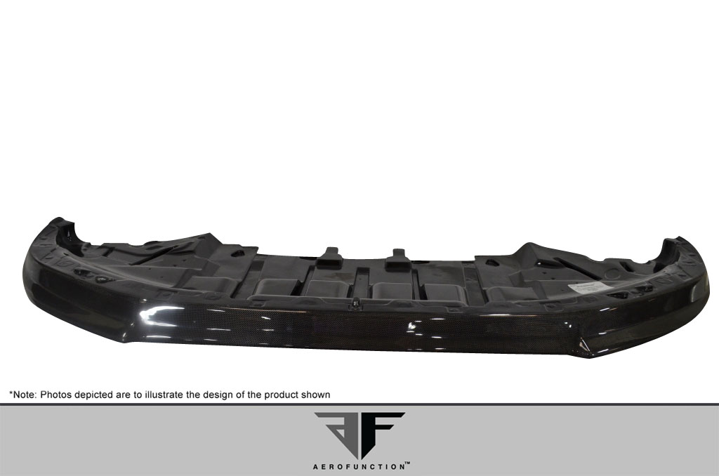 Unleash the Power: 2009 - 2011 Nissan GT - R R35 Carbon AF - 2 Front Add - On Spoiler (CFP) - 1 Piece