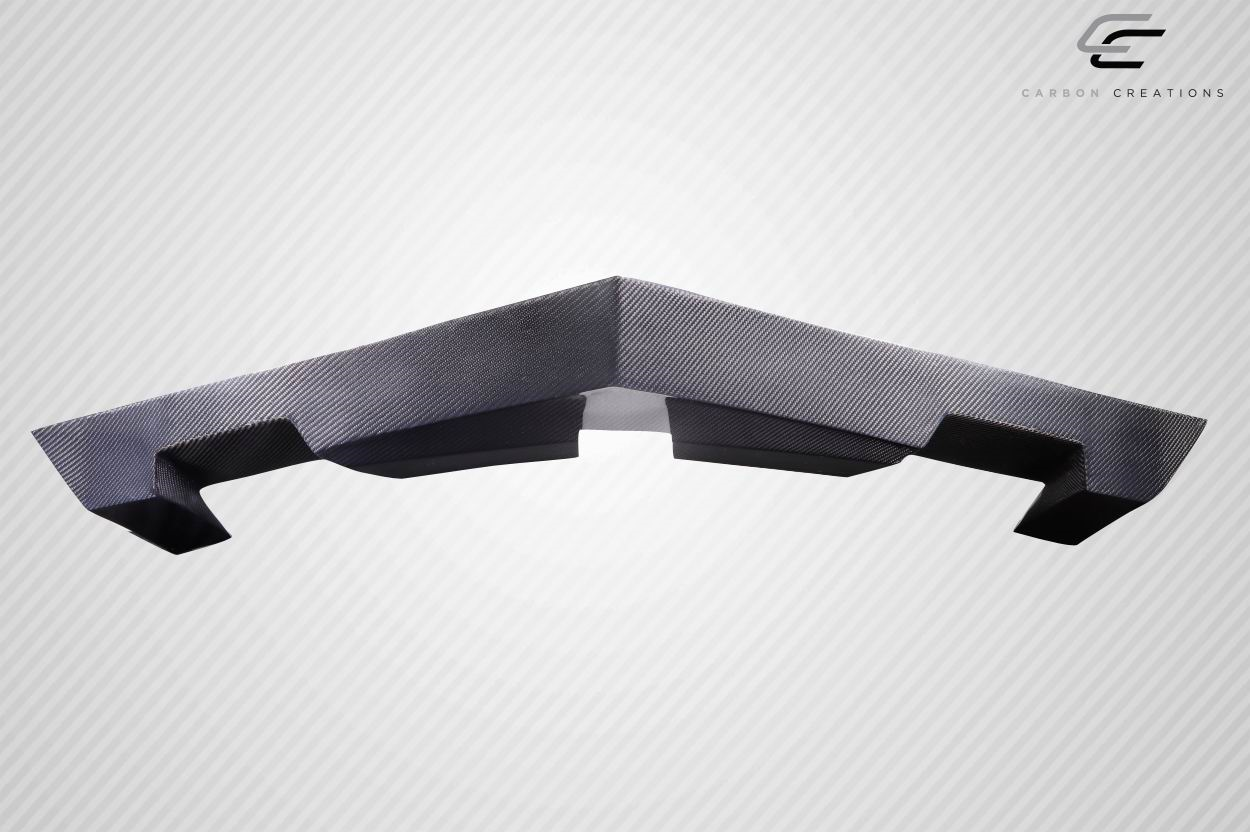 Unleash Style: 2011 - 2014 Cadillac CTS 2DR Carbon Creations PCR Single - Piece Rear Wing Spoiler