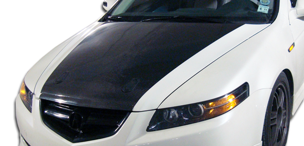 Get the Stunning 2004 - 2008 Acura TL Carbon Creations OEM Look One - Piece Hood Now!