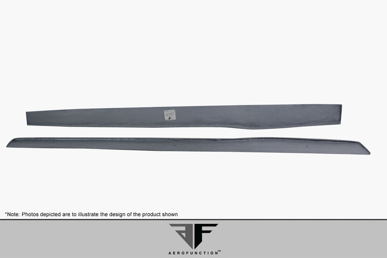 Transform Your 2014 - 2020 BMW 4 Series F32 with AF - 1 Wide Body Side Spliters!