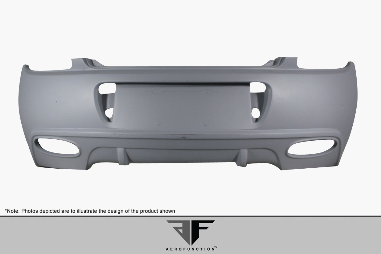 Upgrade Your 2003 - 2010 Bentley Continental GT/GTC with the Stunning AF - 2 Rear Bumper (GFK)