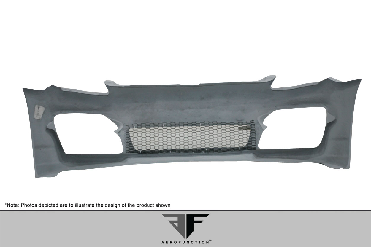 Enhanced 2010 - 2013 Porsche Panamera AF - 2 Front Bumper (GFK) - One Piece Wonder