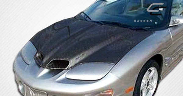 Get Your 1998 - 2002 Pontiac Firebird a Stunning Carbon Creations WS - 6 One - Piece Hood Now!