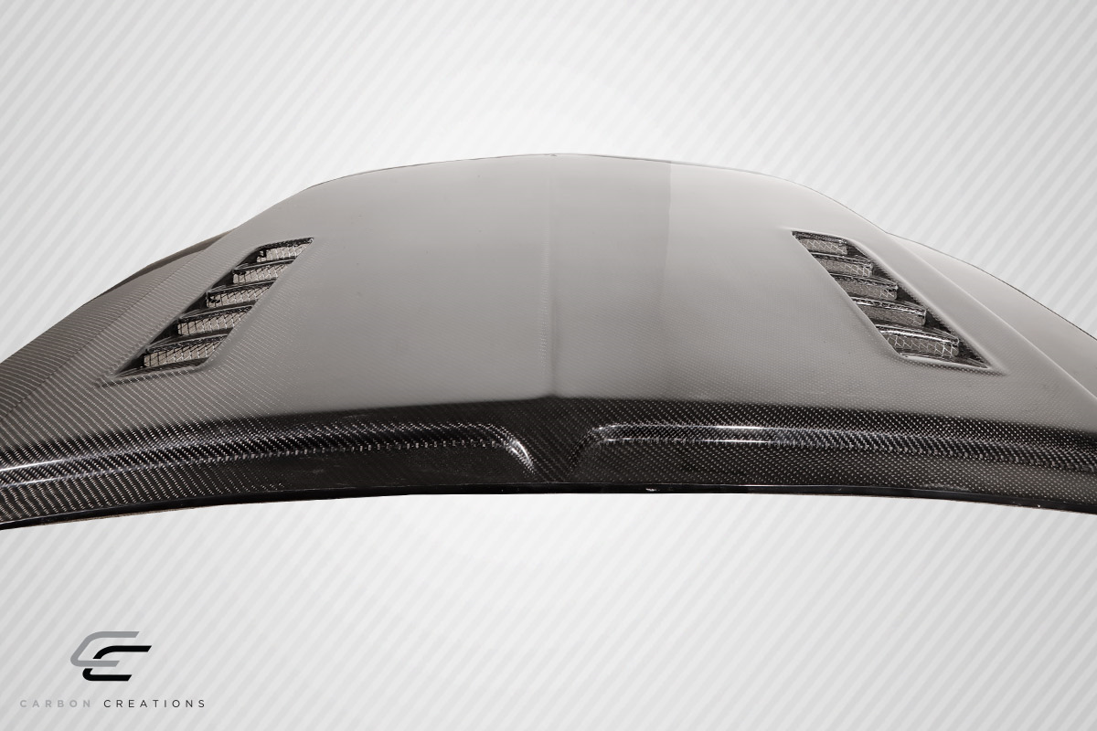 2013 - 2014 Ford Mustang & 2010 - 2014 Mustang GT500 Carbon Creations GT500 Hood - One Piece - Enhance Your Ride Now!