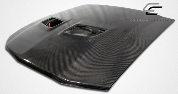 2005 - 2009 Ford Mustang Cobra: Stunning Carbon Creations OEM Look One - Piece Hood