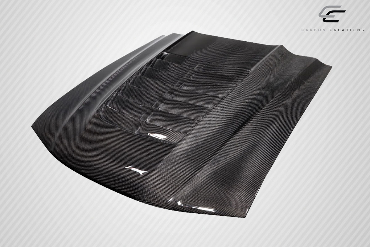 Unleash the Beast: 1994 - 1998 Ford Mustang Carbon Creations GT500 V2 One - Piece Hood