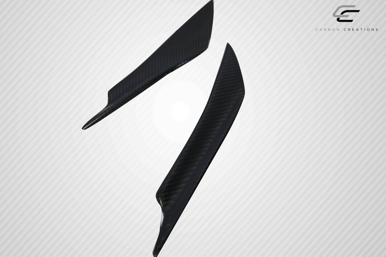 Universal Carbon Creations DriTech Vortex Canards - 4 Piece Set! Enhance Your Ride Now!
