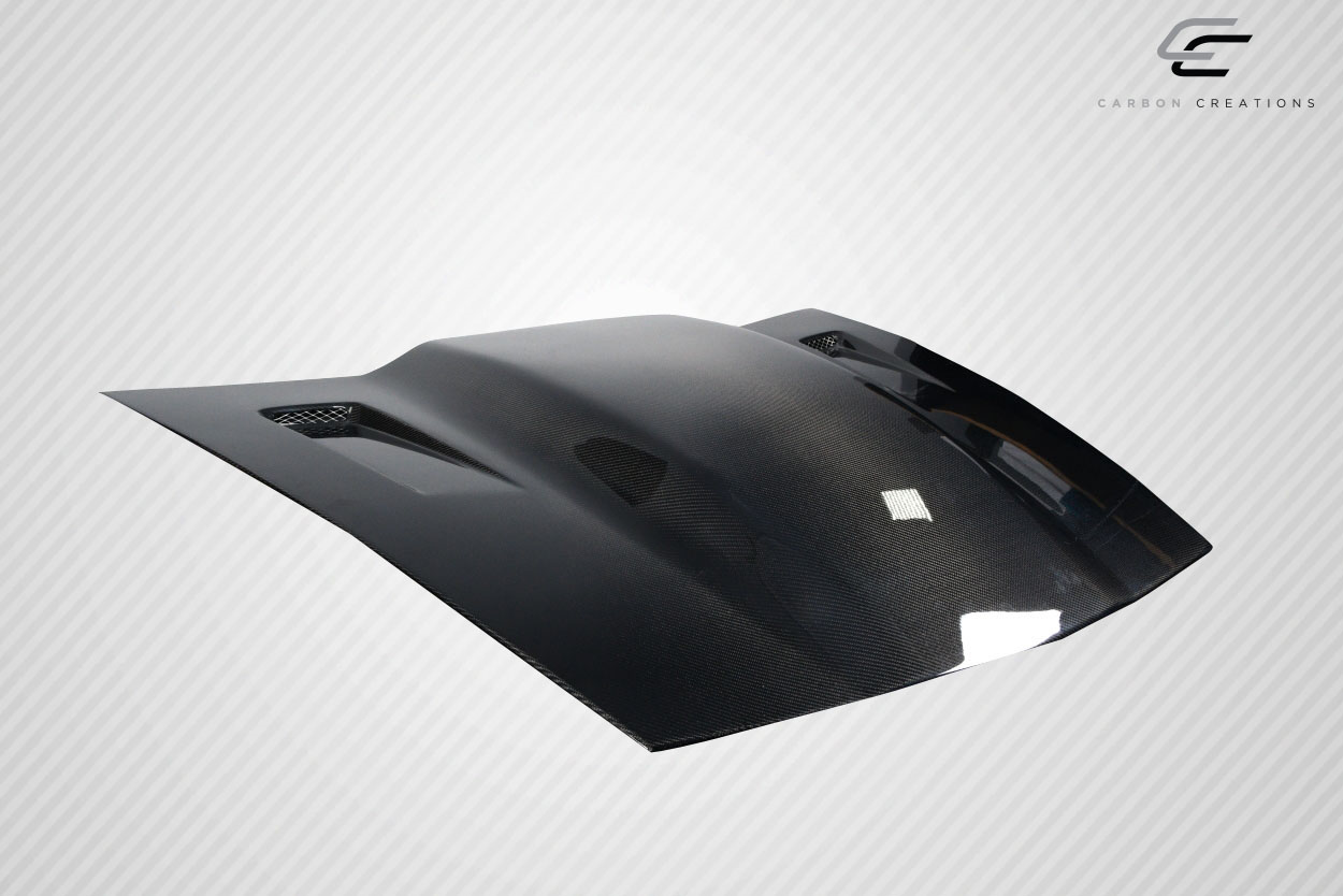 Upgrade Your 2005 - 2013 Chevrolet Corvette C6 with Carbon Creations RKSV One - Piece Hood!