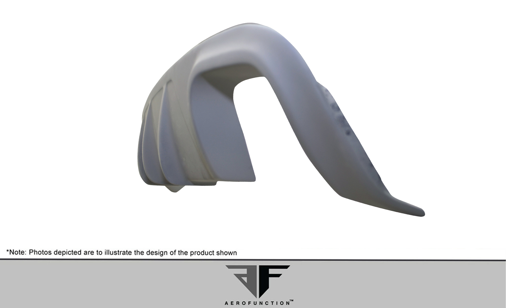 Upgrade Your 2009 - 2011 Porsche 911 Carrera 997 with the Stunning AF - 2 Rear Diffuser (GFK) - 1 Piece