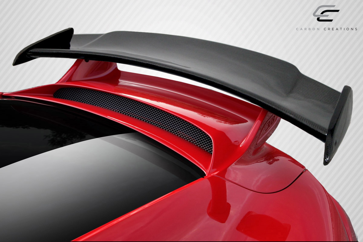Transform Your 2012 - 2015 Porsche 911 Carrera 991 with Carbon Creations DriTech GT3 Look Wing (Brake Light Included)!