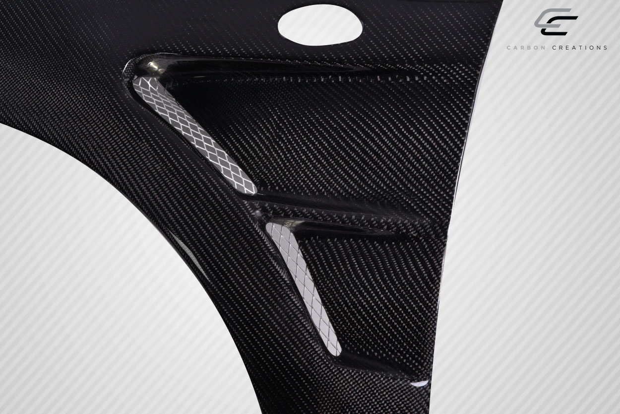 Unleash the Beast: 2006 - 2007 Subaru Impreza WRX STI 4DR Carbon Creations C Speed 20mm Front Fenders - 2 Piece Set