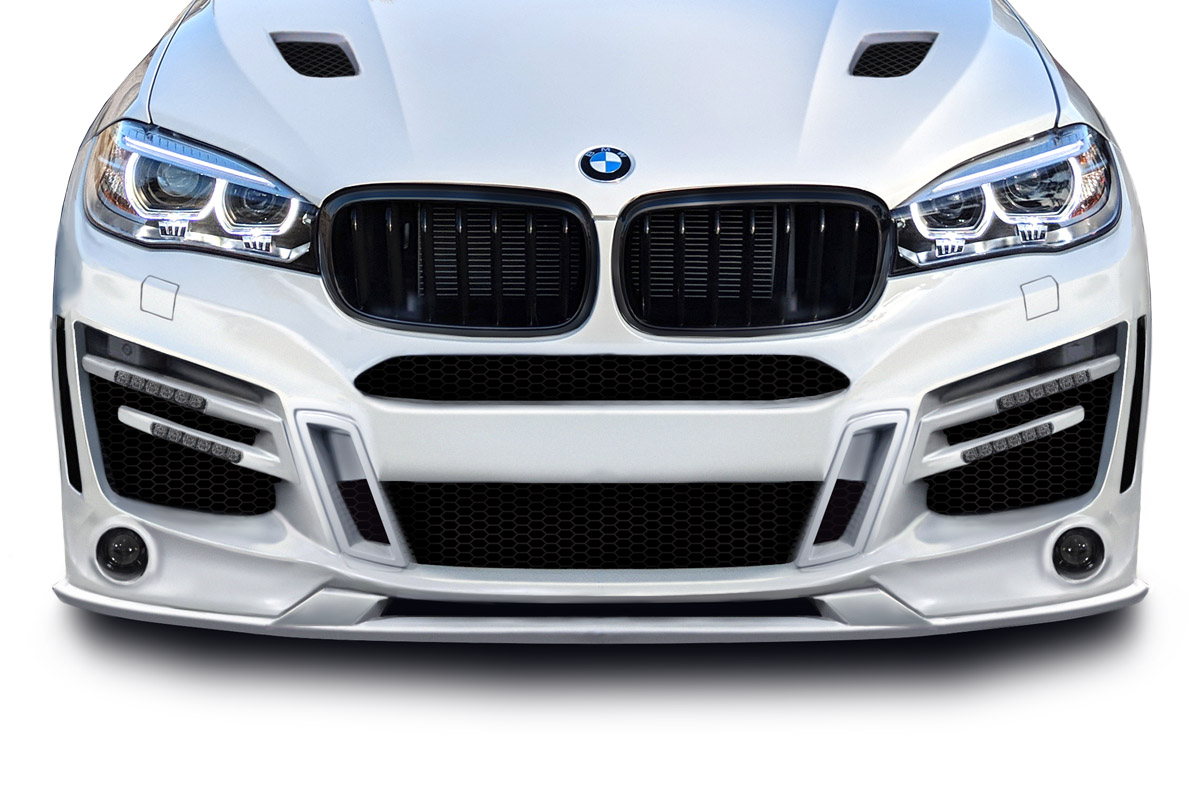 Upgrade Your 2015 - 2019 BMW X6 F16/X6M F86 with AF - 1 Front Lip Splitter (GFK) - 1 Piece