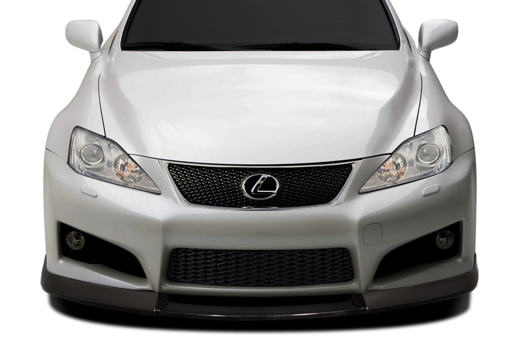 Upgrade Your 2008 - 2014 Lexus IS - F with Aero Function's Carbon AF - 1 Front Add - On Spoiler!