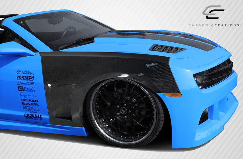 Upgrade Your 2010 - 2015 Chevrolet Camaro with Carbon Creations Tjin Edition 2 - Piece Fenders