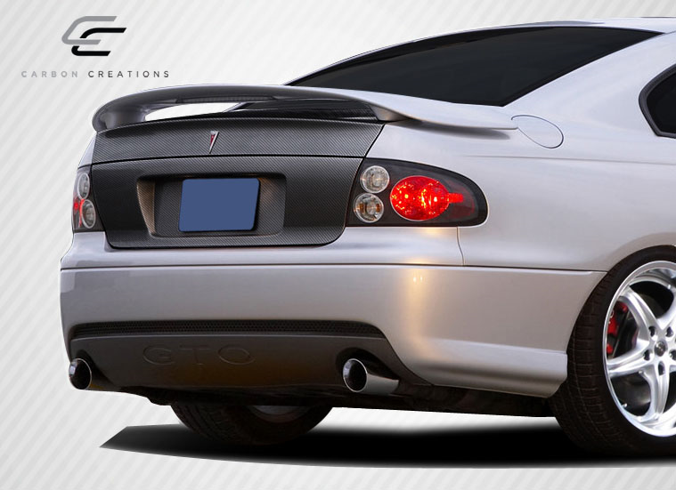Unleash Style: 2004 - 2006 Pontiac GTO Carbon Creations OEM Look 1 - Piece Trunk