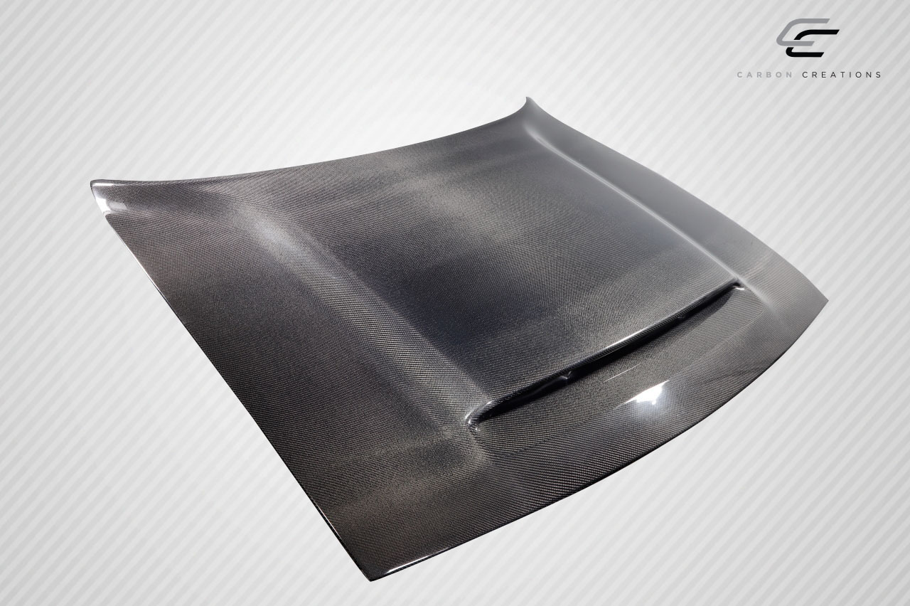 Unleash the Demon: 2008 - 2023 Dodge Challenger Carbon Creations Demon Look Hood (1 Piece)