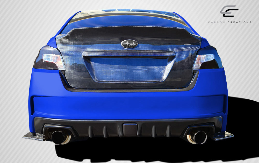 Unleash the Power: 2015 - 2021 Subaru WRX Carbon Creations NBR Concept 2 - Piece Rear Splitters (S)
