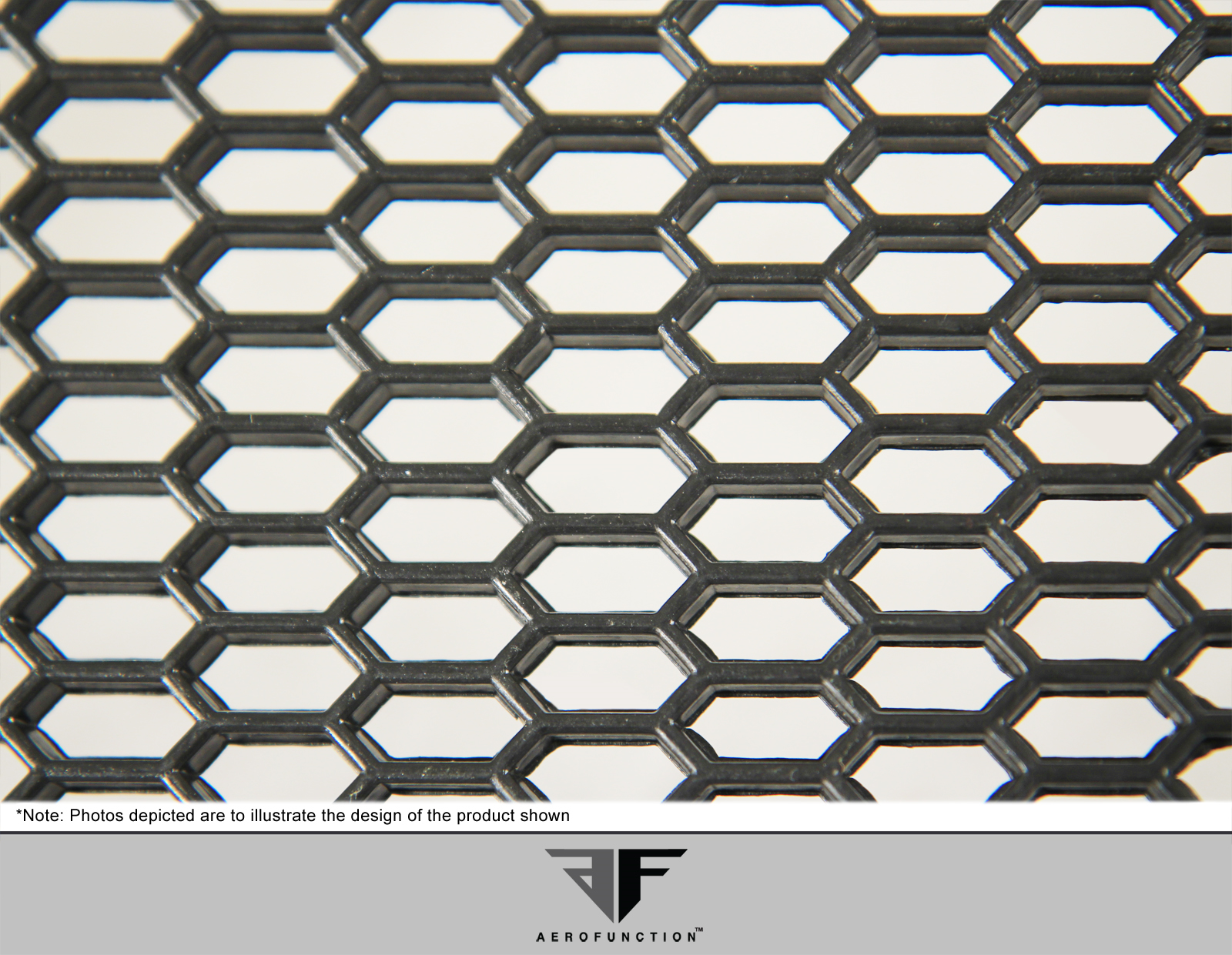 AF-1 Premium Mesh Grille - One Piece: Elevate Your Ride!