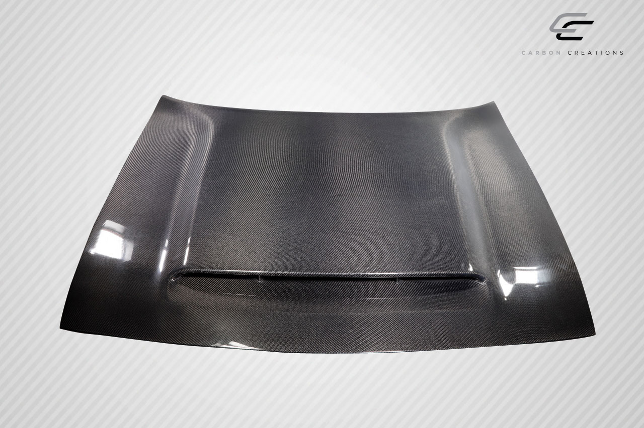Unleash the Demon: 2008 - 2023 Dodge Challenger Carbon Creations Demon Look Hood (1 Piece)